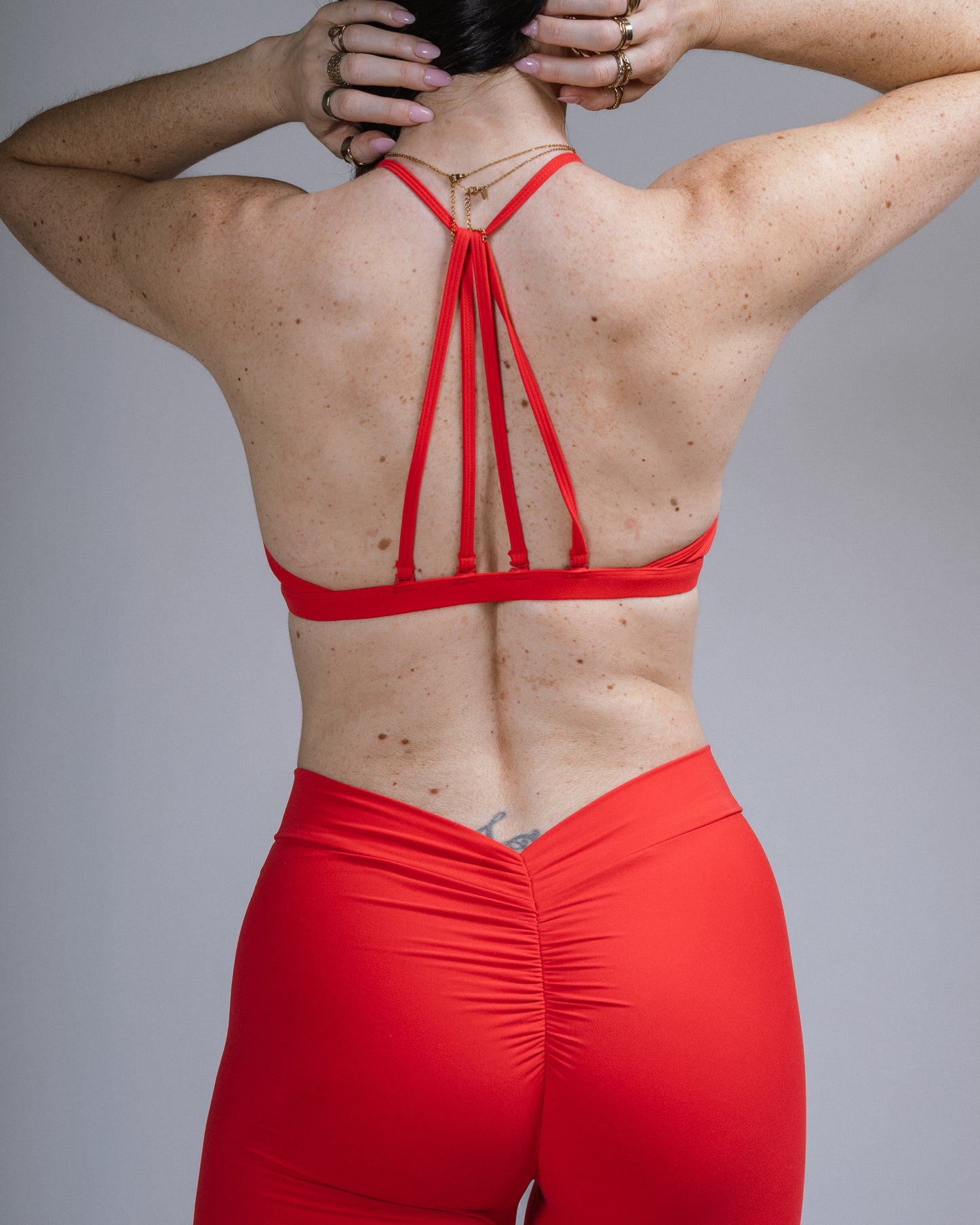 Passion red croptop