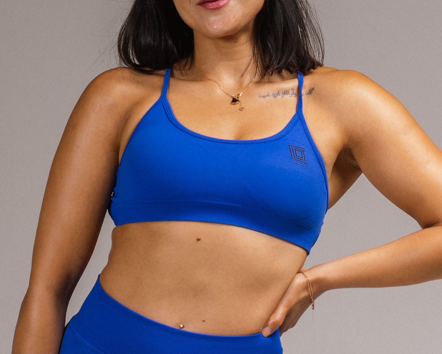 Electric Blue croptop